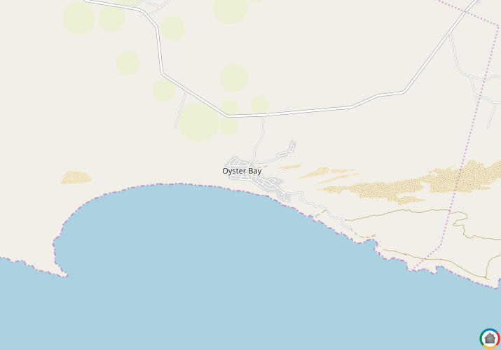 Map location of Oyster Bay